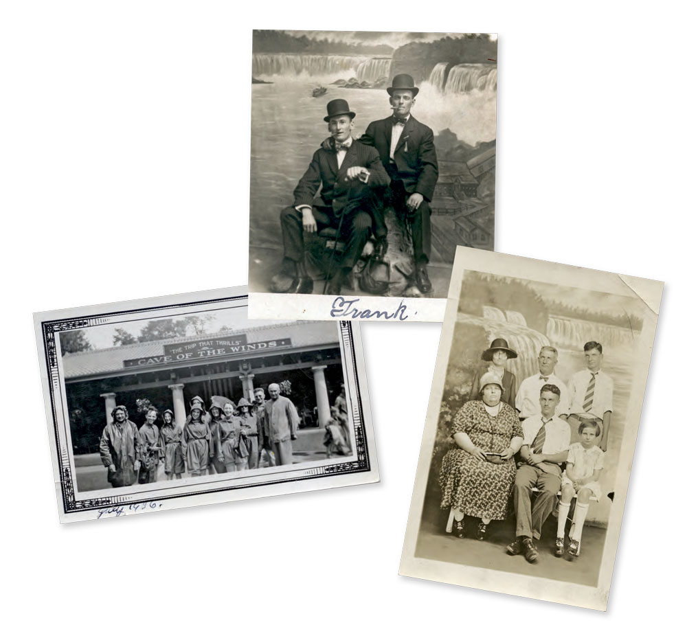 Vintage Niagara Falls Tourist Photos